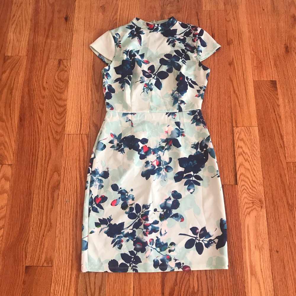 METAPHOR FLORAL DRESS SIZE S/C - Picture 4 of 5